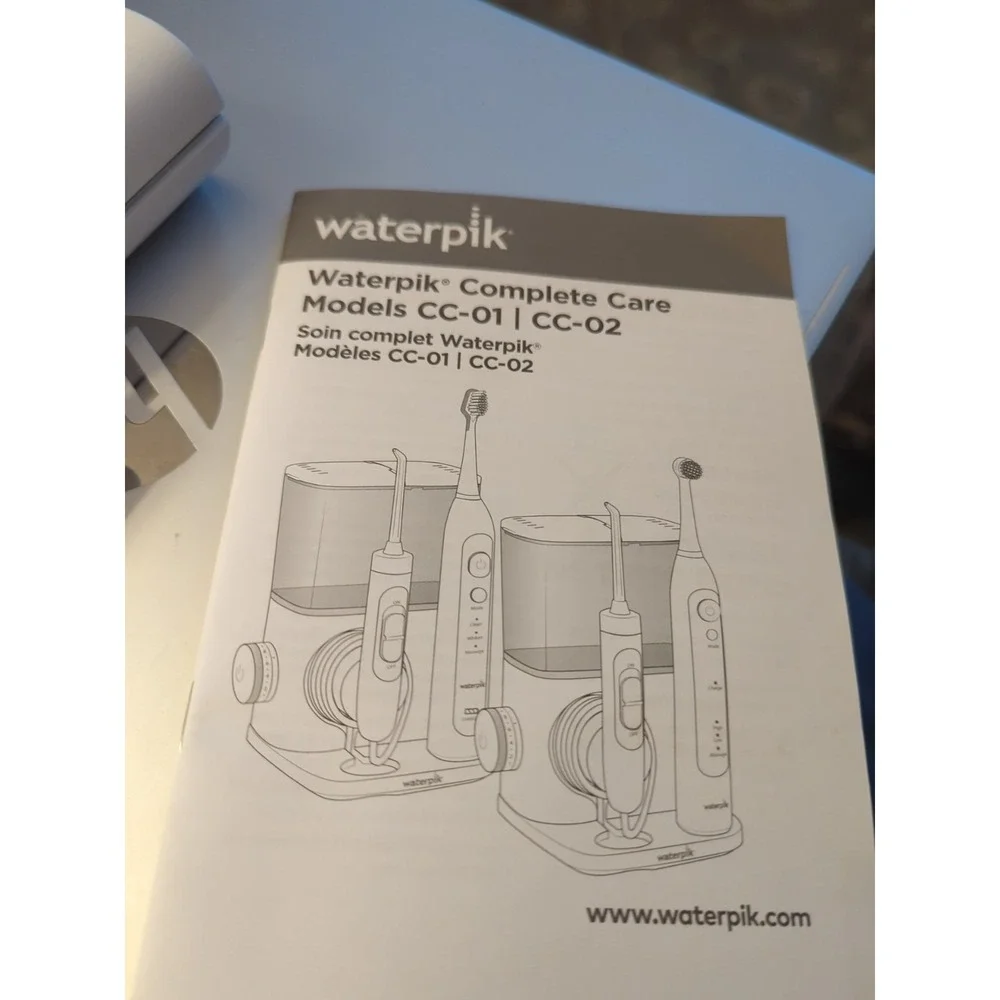 WaterPik brand  Replacement Tips And Storage Container Model Cc-01 Cc-02 NEW